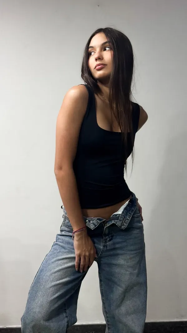 Top negro ZANA